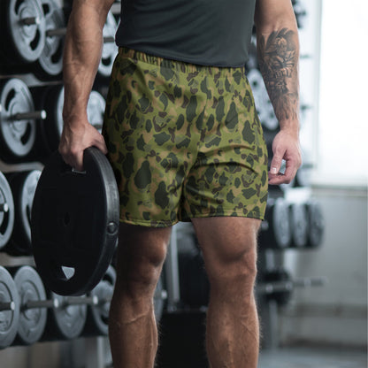 American Frog Skin Tropical CAMO Unisex Athletic Long Shorts - 2XS