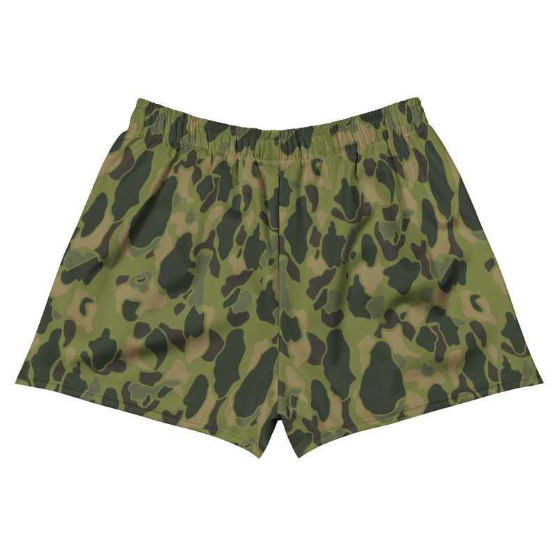American Frog Skin Tropical CAMO Unisex Athletic Shorts