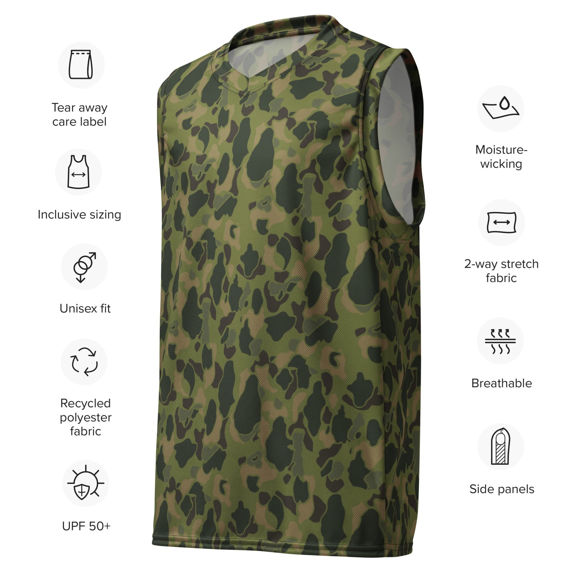 American Frog Skin Tropical CAMO unisex basketball jersey - Basketball Jerseys