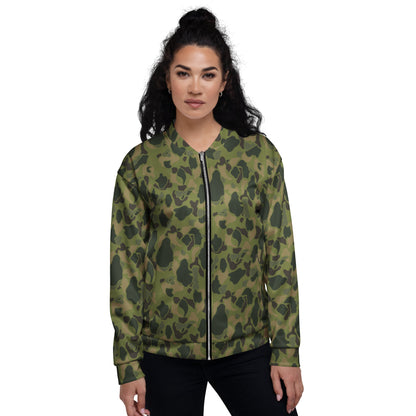 American Frog Skin Tropical CAMO Unisex Bomber Jacket - Jackets