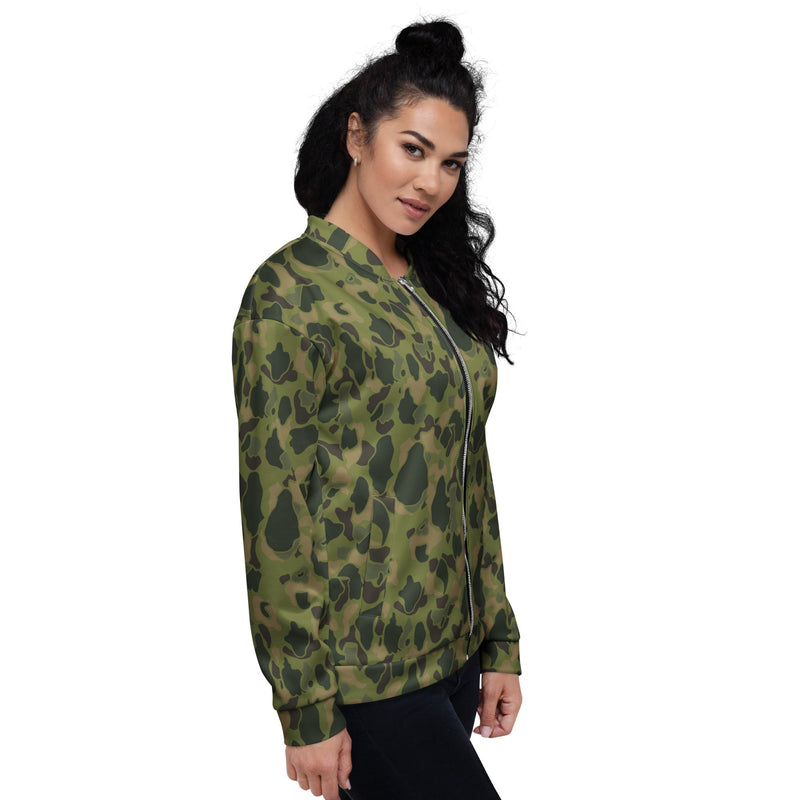 American Frog Skin Tropical CAMO Unisex Bomber Jacket