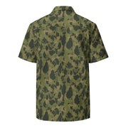 American Frog Skin Tropical CAMO Unisex Short-Sleeve Button Shirt