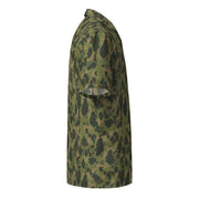American Frog Skin Tropical CAMO Unisex Short-Sleeve Button Shirt