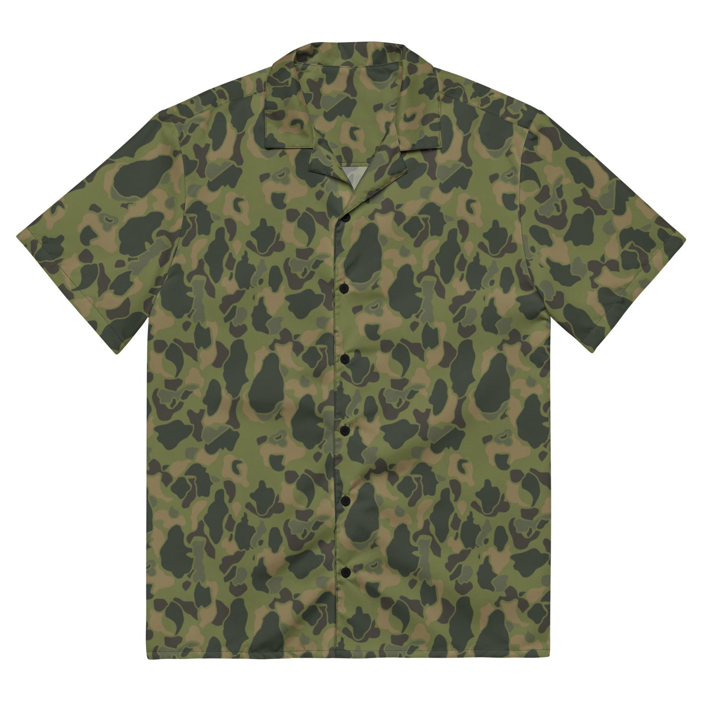 American Frog Skin Tropical CAMO Unisex button shirt - 2XS - Button Shirts