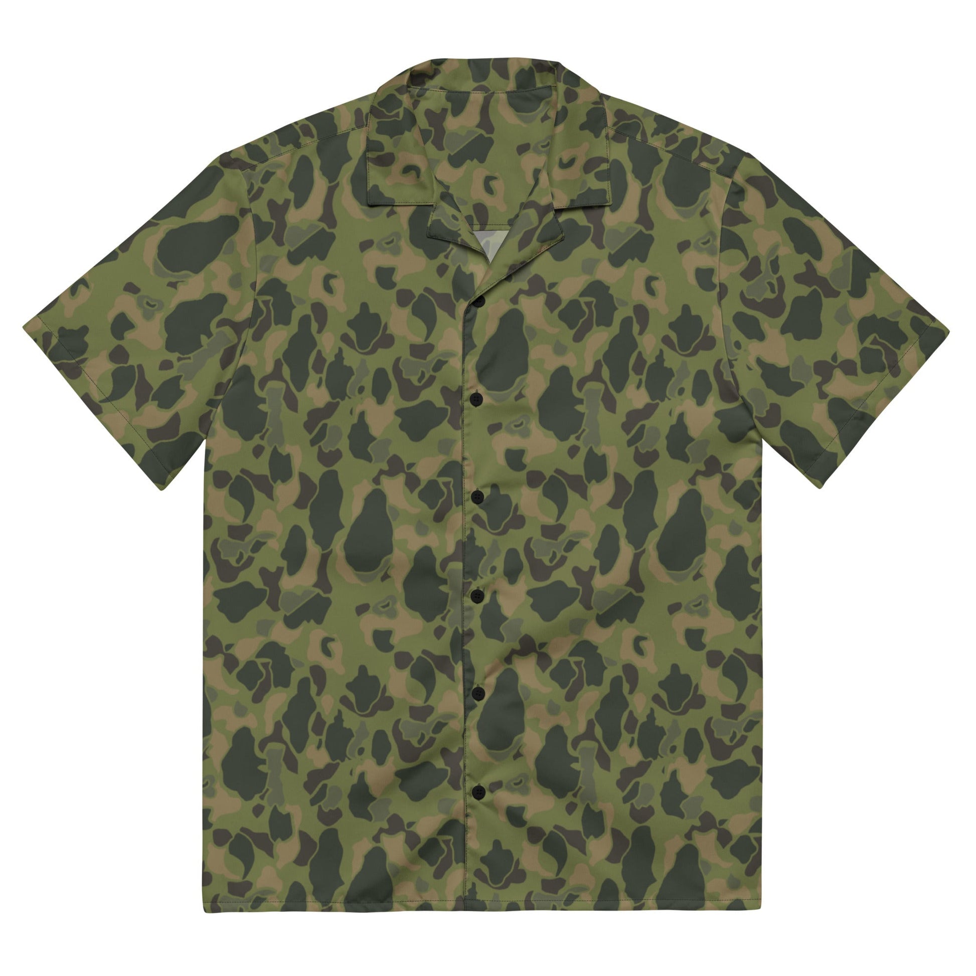 American Frog Skin Tropical CAMO Unisex button shirt - 2XS - Button Shirts