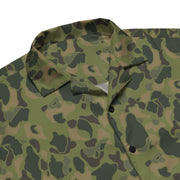 American Frog Skin Tropical CAMO Unisex Short-Sleeve Button Shirt