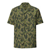 American Frog Skin Tropical CAMO Unisex Short-Sleeve Button Shirt