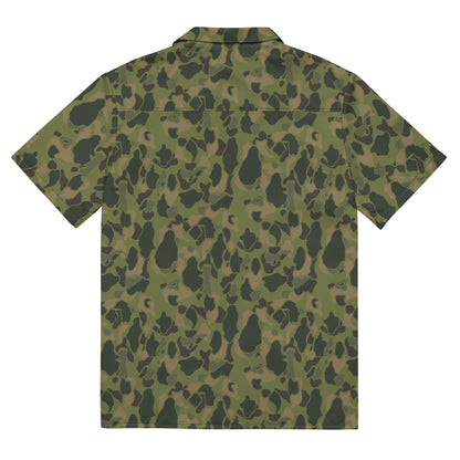 American Frog Skin Tropical CAMO Unisex button shirt - Button Shirts