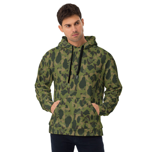 American Frog Skin Tropical CAMO Unisex Hoodie - 2XS - Hoodies