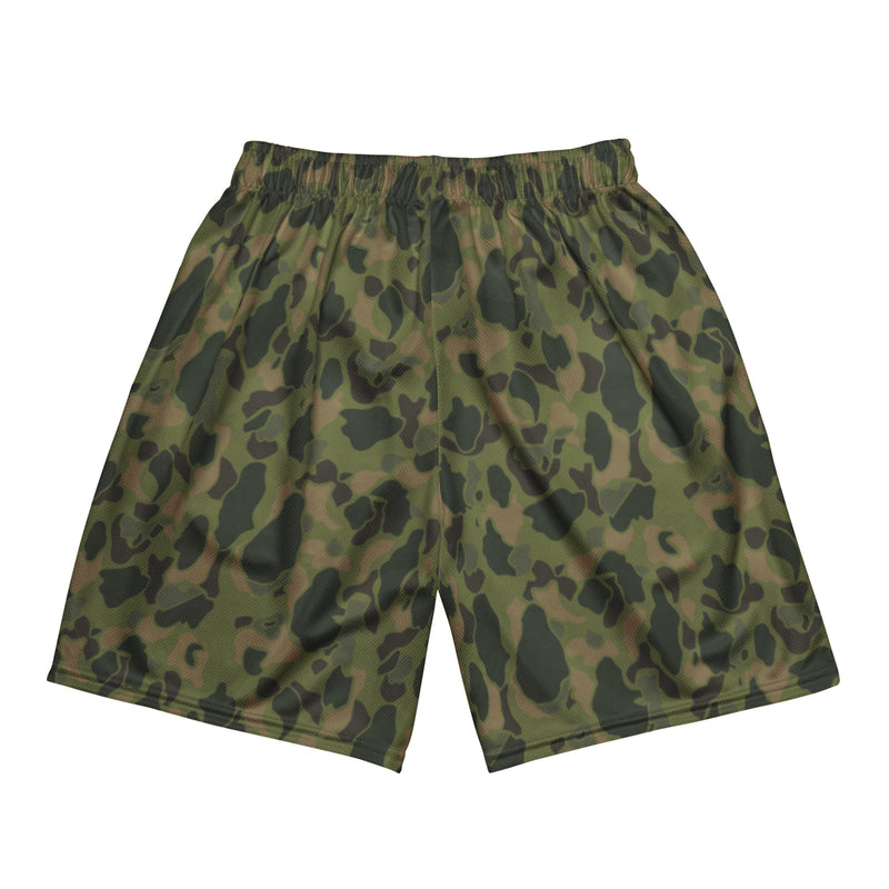 American Frog Skin Tropical CAMO Unisex Mesh Shorts