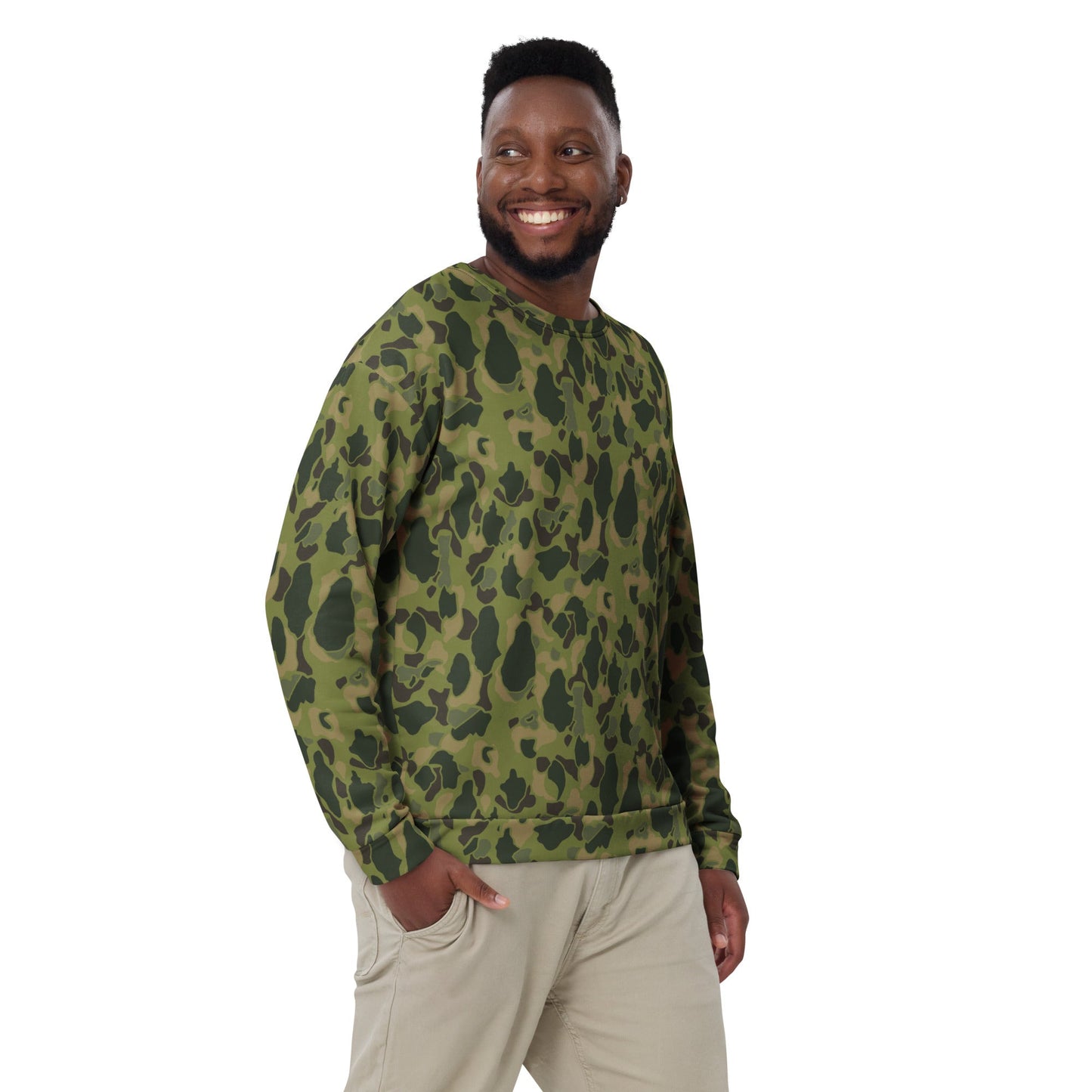 American Frog Skin Tropical CAMO Unisex Sweatshirt - Sweatshirts
