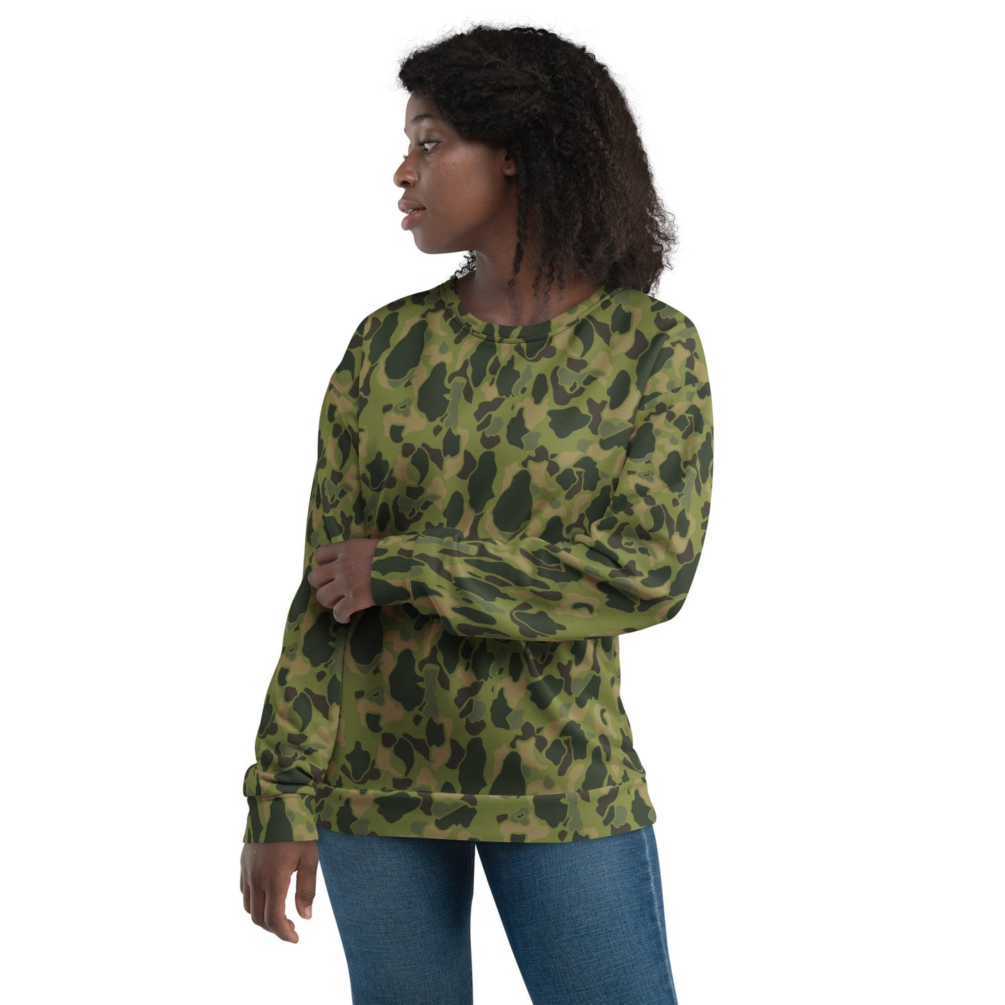 American Frog Skin Tropical CAMO Unisex Sweatshirt - Sweatshirts