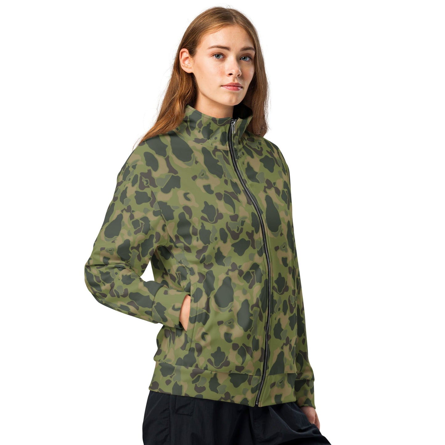 American Frog Skin Tropical CAMO Unisex Track Jacket