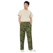 American Frog Skin Tropical CAMO Unisex Wide-Leg Leisure Pants