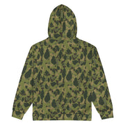 American Frog Skin Tropical CAMO Unisex Zip Hoodie