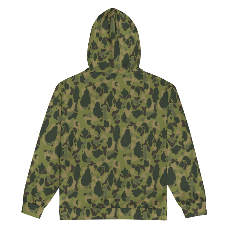 American Frog Skin Tropical CAMO Unisex Zip Hoodie