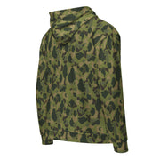 American Frog Skin Tropical CAMO Unisex Zip Hoodie