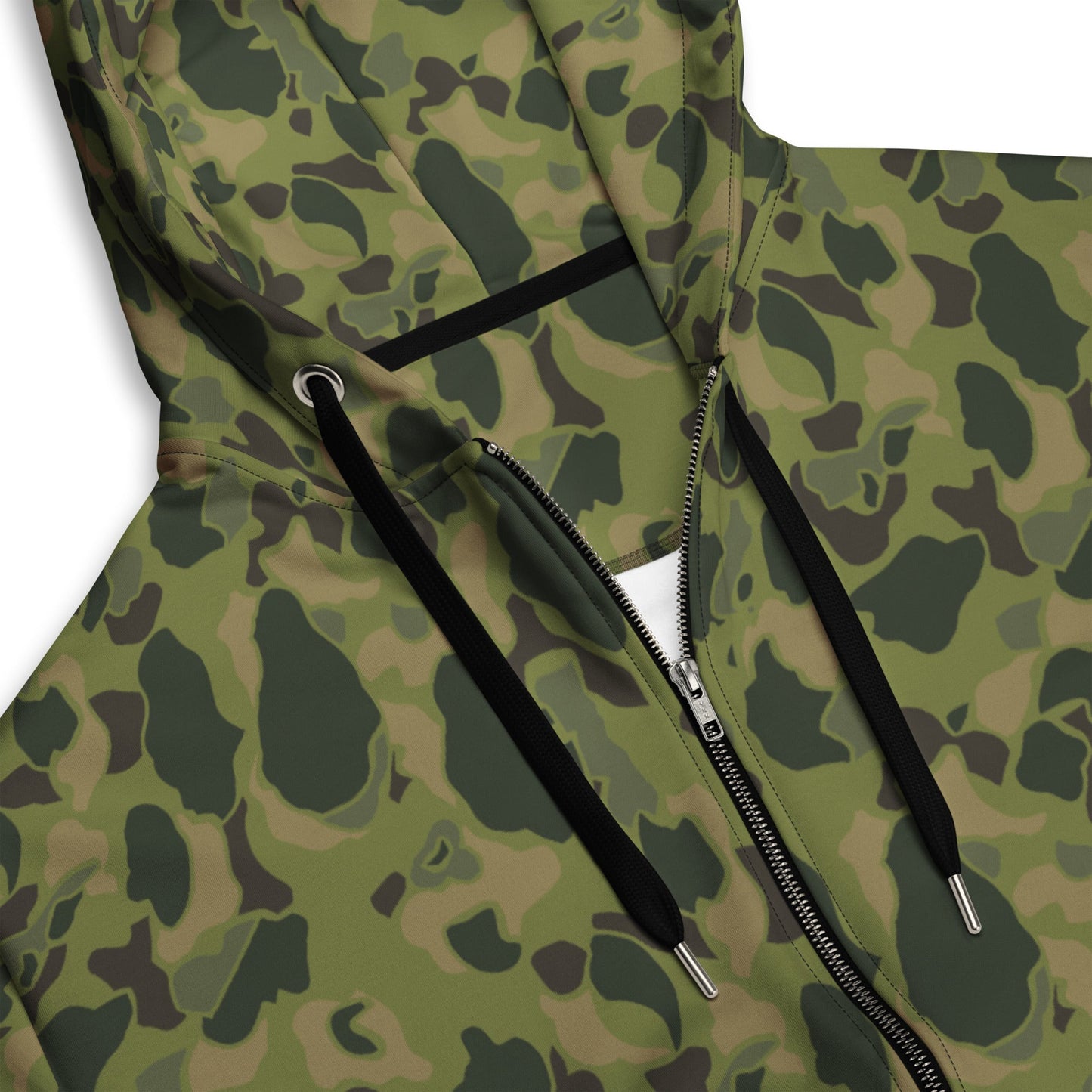 American Frog Skin Tropical CAMO Unisex zip hoodie - Zip Hoodies