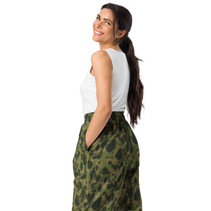 American Frog Skin Tropical CAMO Wide-leg joggers - Joggers
