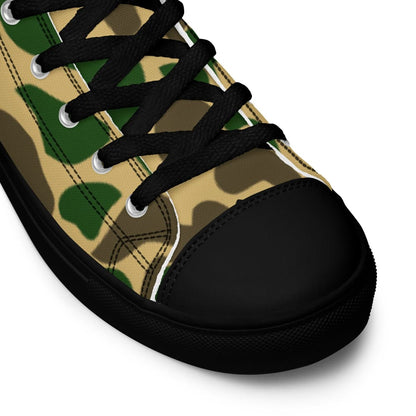 American Leopard CAMO Men’s high top canvas shoes