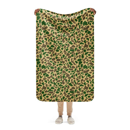 American Leopard CAMO Sherpa blanket - 37″×57″