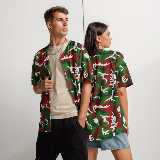 Classic M81 Christmas CAMO Unisex Baseball Jersey - 2XS