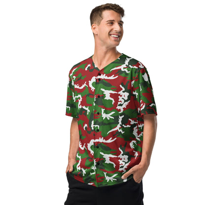 American M81 Christmas CAMO baseball jersey - Baseball Jerseys