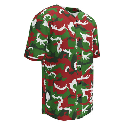 American M81 Christmas CAMO baseball jersey - Baseball Jerseys