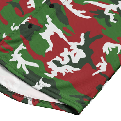 American M81 Christmas CAMO baseball jersey - Baseball Jerseys