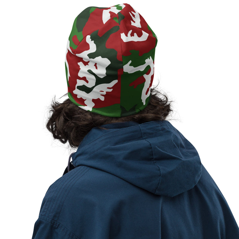 Classic M81 Christmas CAMO Beanie - Head