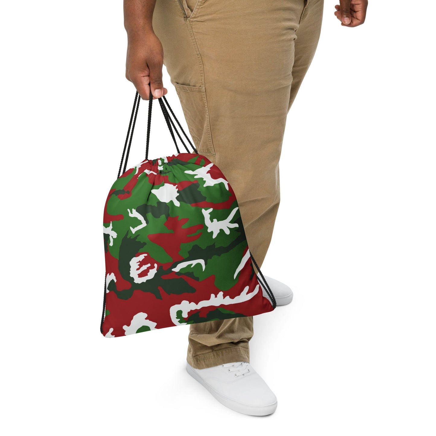 American M81 Christmas CAMO Drawstring Bag - Bags