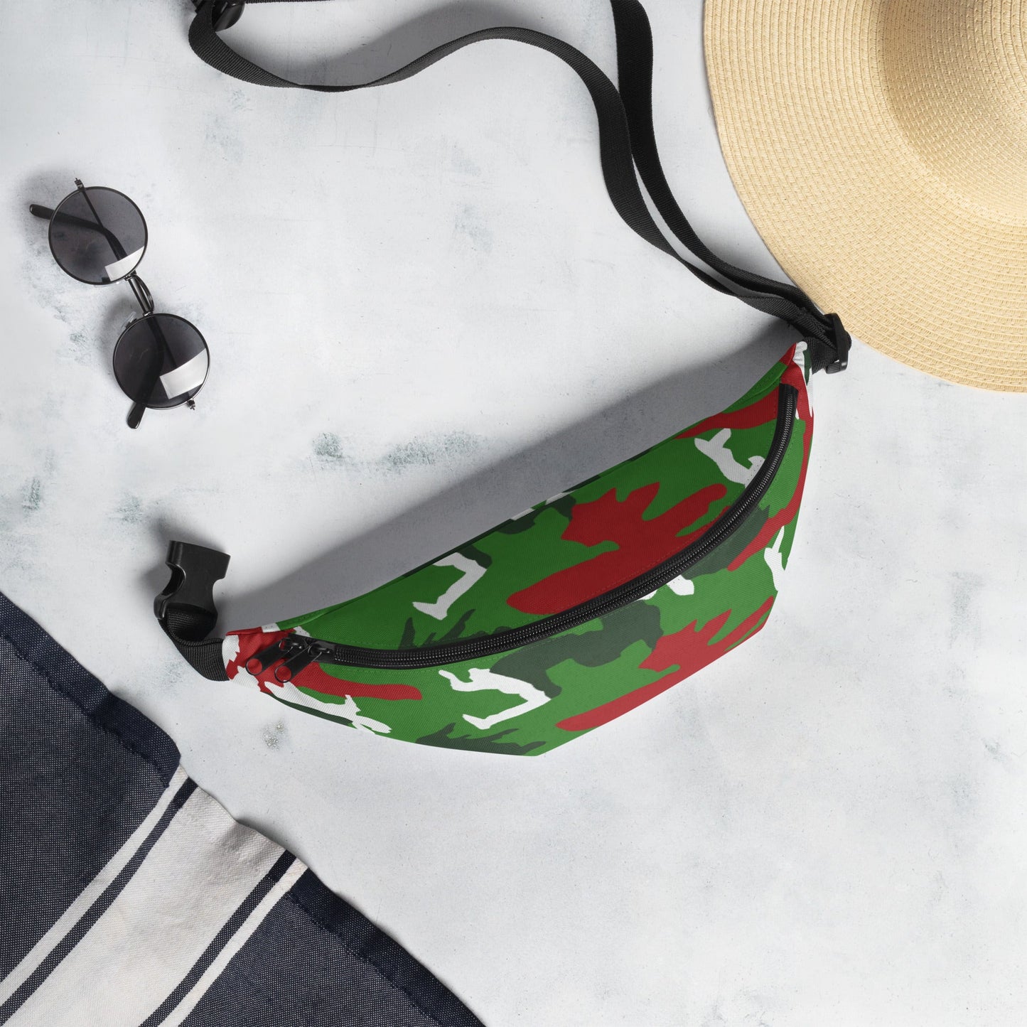 American M81 Christmas CAMO Fanny Pack - Packs