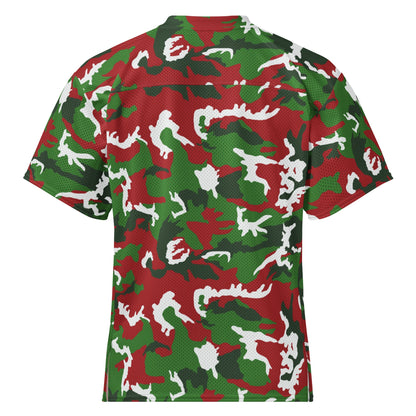 American M81 Christmas CAMO Unisex Football Jersey - 2XS