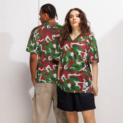 American M81 Christmas CAMO Unisex Football Jersey - 2XS