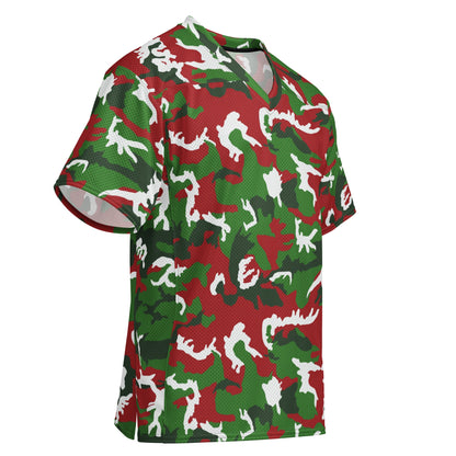 American M81 Christmas CAMO football jersey - Football Jersey