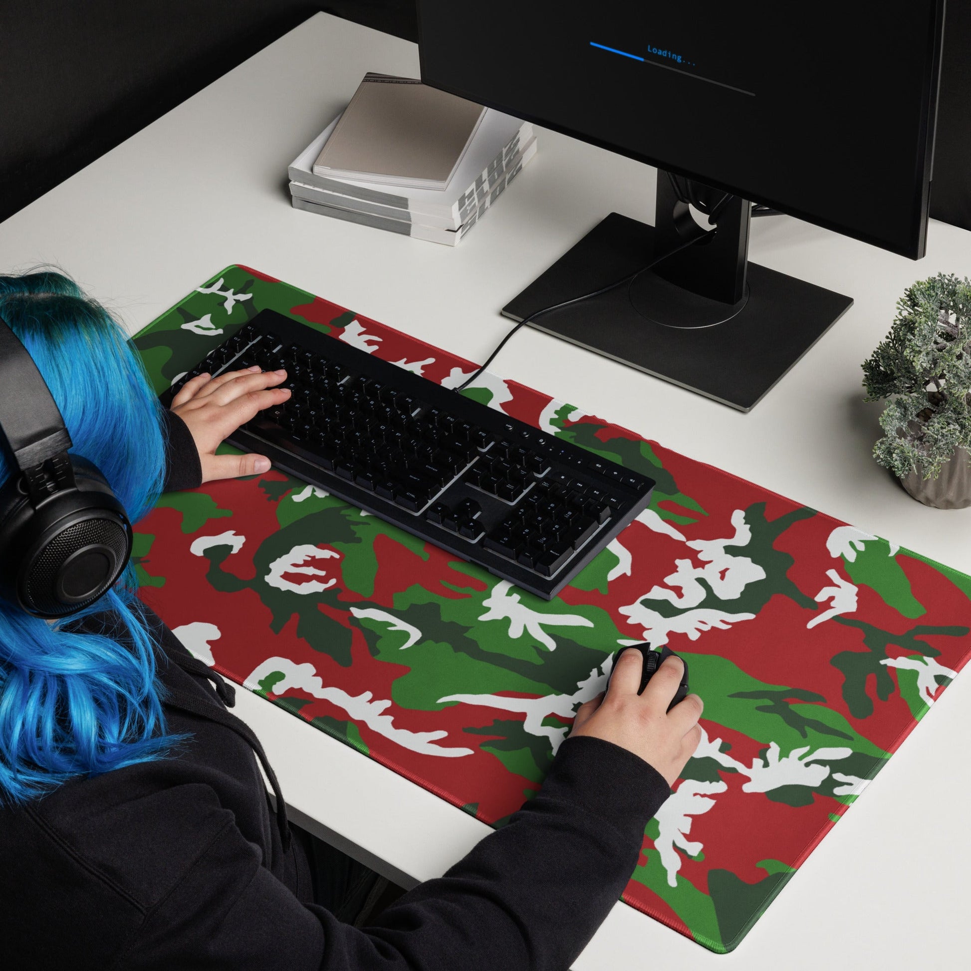 American M81 Christmas CAMO Gaming mouse pad - Mouse Pads