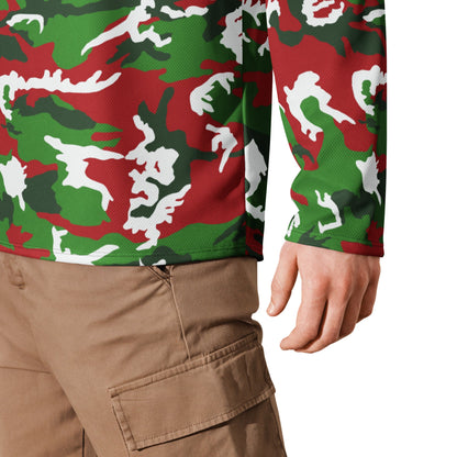 American M81 Christmas CAMO hockey fan jersey - Hockey Jerseys