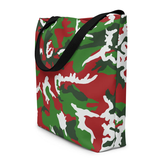 American M81 Christmas CAMO Large Tote Bag - Bags