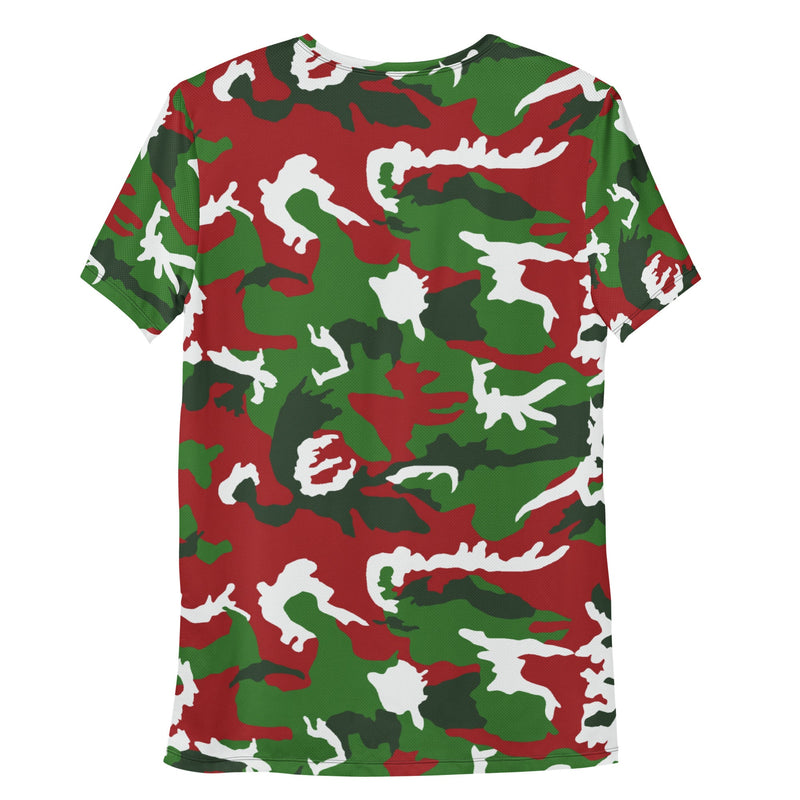 Classic M81 Christmas CAMO Mens Athletic T-Shirt - Shirt