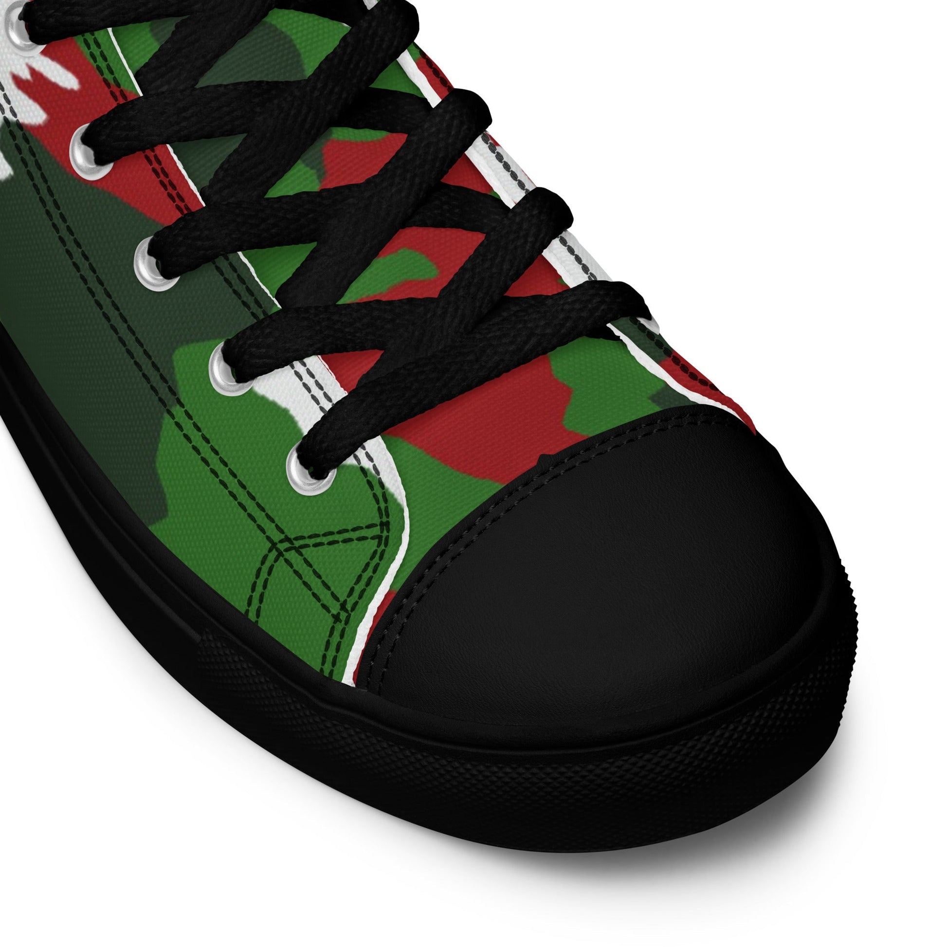 American M81 Christmas CAMO Mens high top canvas shoes - High Top Canvas Shoes
