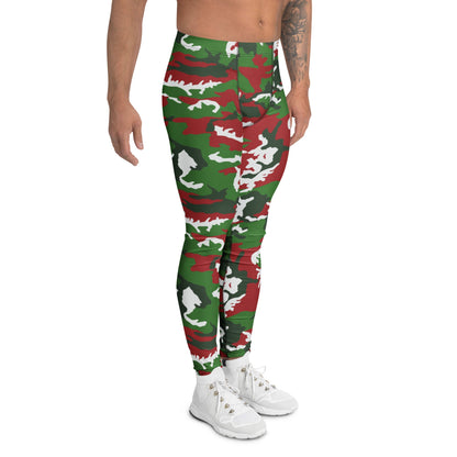 American M81 Christmas CAMO Mens Leggings