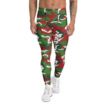 American M81 Christmas CAMO Mens Leggings - XS