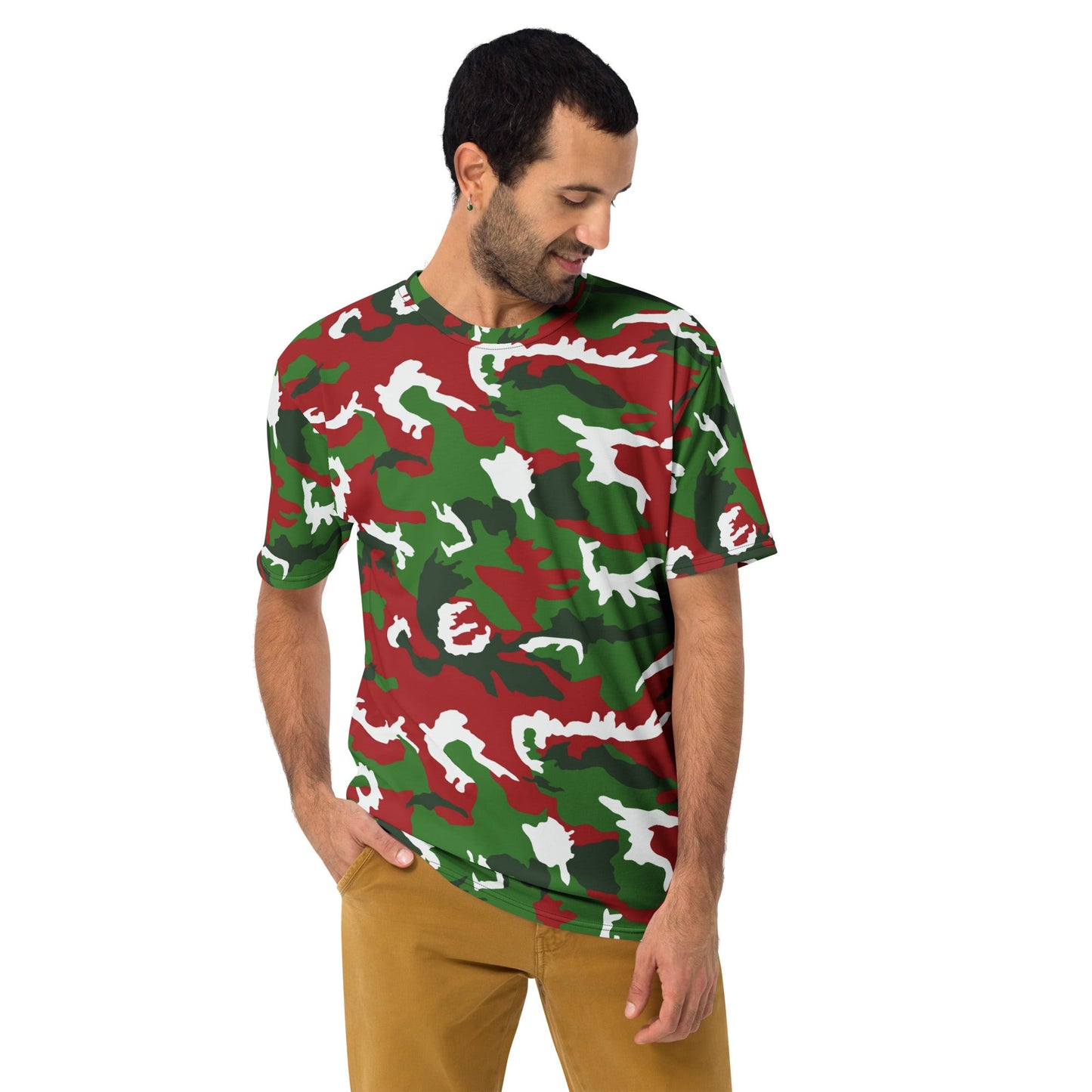American M81 Christmas CAMO Mens t-shirt - T-Shirts