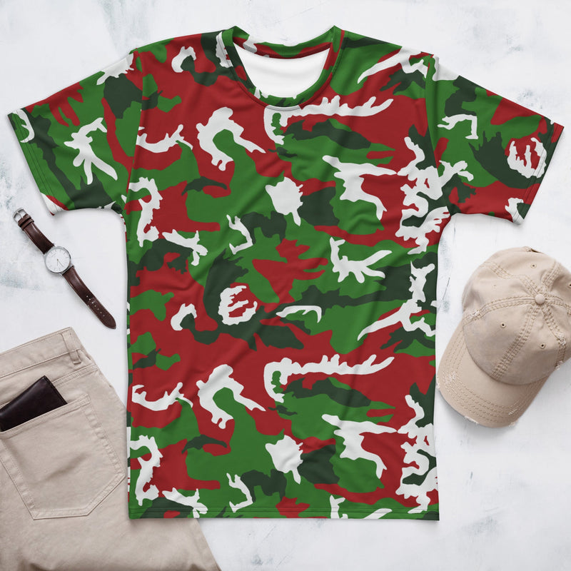 American M81 Christmas CAMO Mens T-Shirt - XS