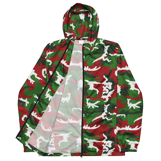 American M81 Christmas CAMO Mens windbreaker - Windbreakers
