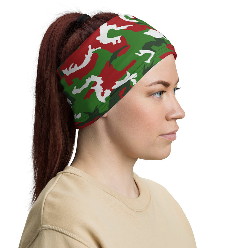 Classic M81 Christmas CAMO Neck Gaiter - Head