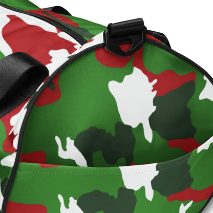 American M81 Christmas CAMO Gym Bag