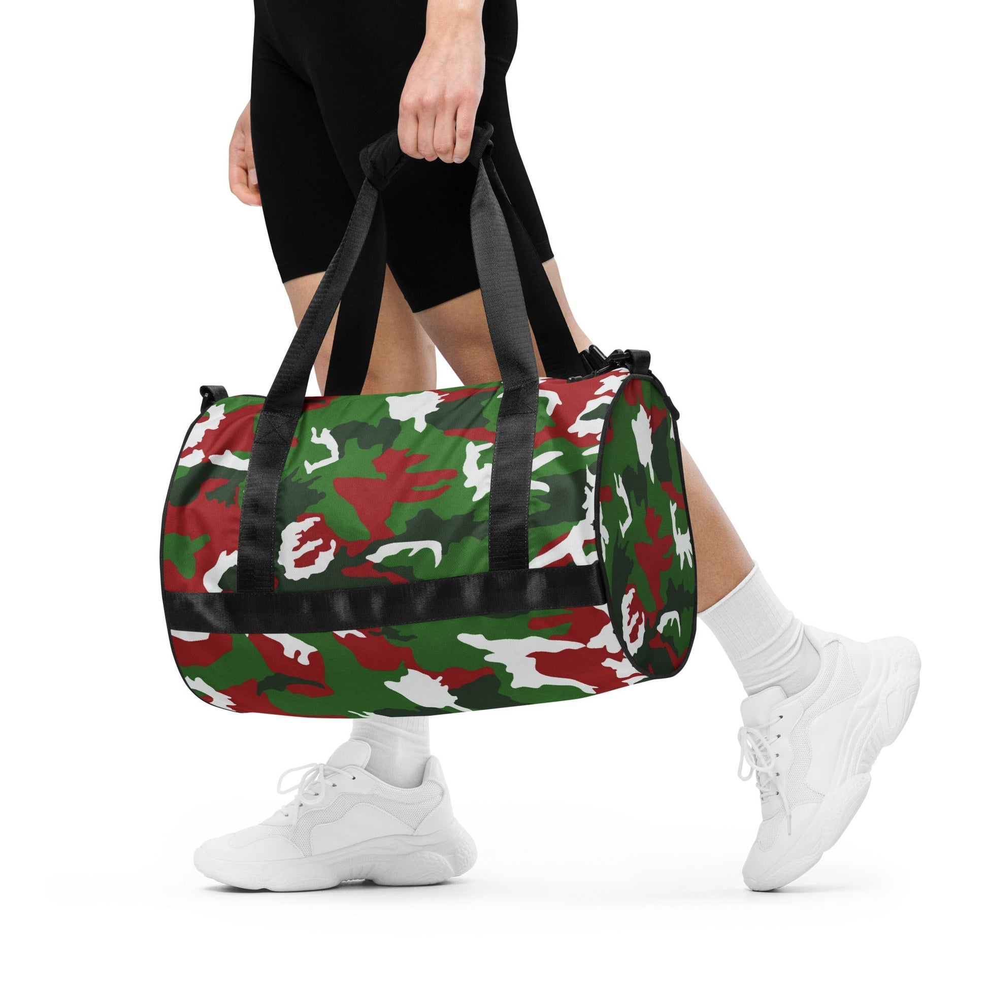 American M81 Christmas CAMO Gym Bag