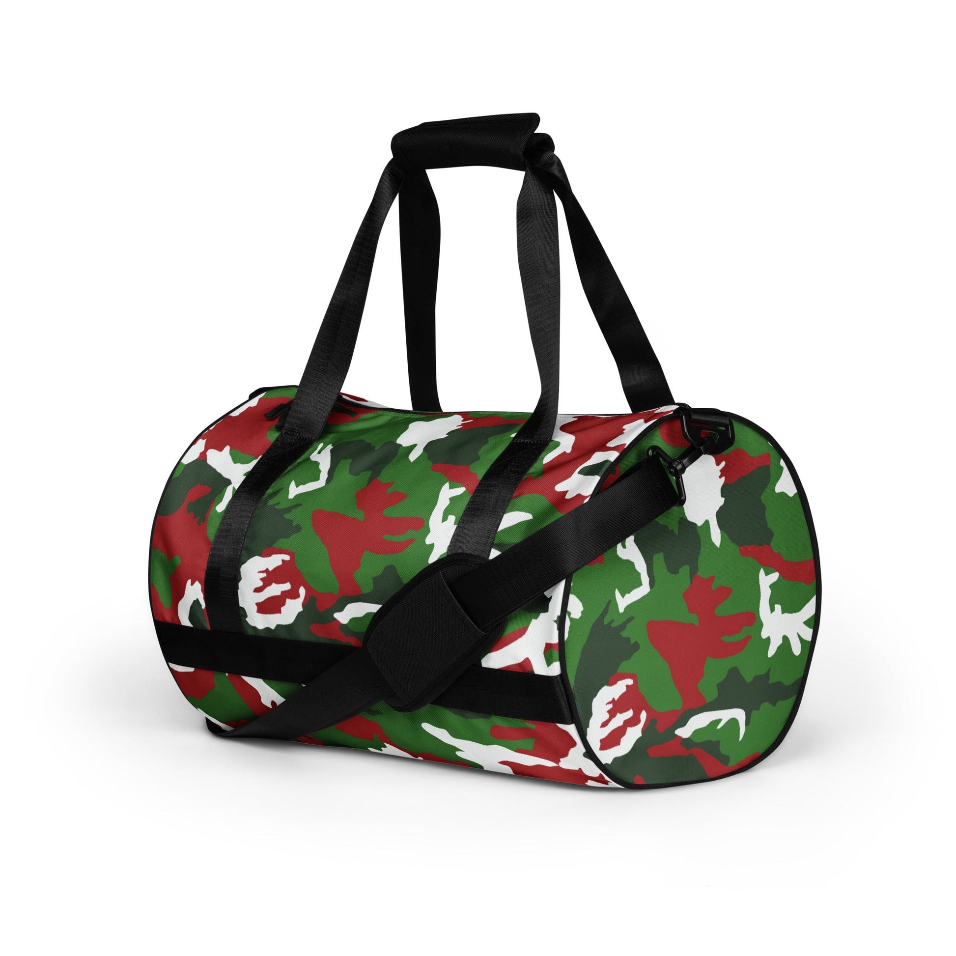 American M81 Christmas CAMO Gym Bag