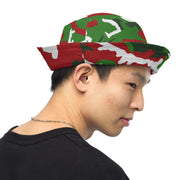 Classic M81 Christmas CAMO Reversible Bucket Hat - Head
